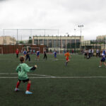 Wakacyjne mistrzostwa szóstek piłkarskich. Mecz Huragan - Czarnovia Kielce / Wojciech Habdas / Radio Kielce