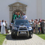 Festyn dla kierowców, pod nazwą "Assistance św. Krzysztofa". Samochody i motocykle poświęcił sandomierski biskup - senior Edward Frankowski / Stanisław Blinstrub / Radio Kielce