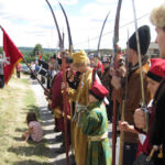 Po uroczystościach, zaprezentowano rekonstrukcję historyczną bitwy pod Ociesękami / Stanisław Blinstrub / Radio Kielce