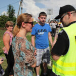 Mieszkańcy Woli Jachowej i Skorzeszyc zablokowali ruch na drodze 74 / Wojciech Habdas / Radio Kielce