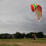 Zgrupowanie motoparalotniarzy w Pińczowie jest przygotowaniem do zbliżających się Mistrzostw Polski / Wojciech Habdas / Radio Kielce