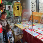 Wystawa "40 lat minęło - zawsze razem", przygotowana z okazji 40-lecia klubu piłkarskiego Korona Kielce / Wojciech Habdas / Radio Kielce