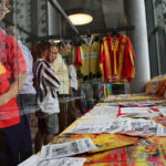 Wystawa "40 lat minęło - zawsze razem", przygotowana z okazji 40-lecia klubu piłkarskiego Korona Kielce / Wojciech Habdas / Radio Kielce