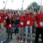 Koncert Gospodarze - Gościom, rozpoczynający 40 Jubileuszowy Festiwal Harcerski / Wojciech Habdas / Radio Kielce