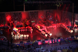 Koncert Gospodarze - Gościom, rozpoczynający 40 Jubileuszowy Festiwal Harcerski / Wojciech Habdas / Radio Kielce