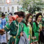 Ulicami Kielc przeszedł barwny korowód uczestników 40 Jubileuszowego Festiwalu Harcerskiego. W paradzie uczestniczyli artyści z Polski, Ukrainy, Białorusi czy Mołdawii. / Wojciech Habdas / Radio Kielce