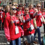 Ulicami Kielc przeszedł barwny korowód uczestników 40 Jubileuszowego Festiwalu Harcerskiego / Wojciech Habdas / Radio Kielce