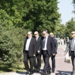 67 rocznica pogromu kieleckiego - Ambasador Izraela w Polsce Zvi Rav-Ner i Prezydent Kielc Wojciech Lubawski / Stanisław Blinstrub / Radio Kielce