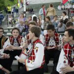 Koncert jubileuszowy 40. Międzynarodowego Harcerskiego Festiwalu Kultury Młodzieży Szkolnej w amfiteatrze na kieleckiej Kadzielni / Kamil Król / Radio Kielce