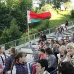 Koncert jubileuszowy 40. Międzynarodowego Harcerskiego Festiwalu Kultury Młodzieży Szkolnej w amfiteatrze na kieleckiej Kadzielni / Kamil Król / Radio Kielce