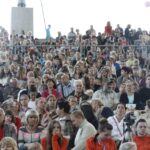 Koncert jubileuszowy 40. Międzynarodowego Harcerskiego Festiwalu Kultury Młodzieży Szkolnej w amfiteatrze na kieleckiej Kadzielni / Kamil Król / Radio Kielce