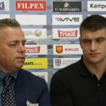 Prezes Vive Targów Bertus Servaas (z lewej) i Julen Aguinagalde / Kamil Król / Radio Kielce