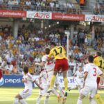 Fragment meczu Korona Kielce - Wisła Kraków / Kamil Król / Radio Kielce