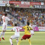 Fragment meczu Korona Kielce - Wisła Kraków / Kamil Król / Radio Kielce