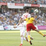 Fragment meczu Korona Kielce - Wisła Kraków / Kamil Król / Radio Kielce