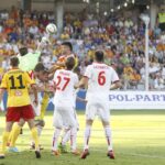 Fragment meczu Korona Kielce - Wisła Kraków / Kamil Król / Radio Kielce