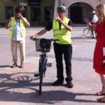 Urzędnicy na rowerach / Robert Szumielewicz / Radio Kielce