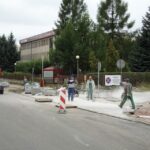 Krajobraz przebudowy kieleckich ulic.Ulica Radiowa. / Piotr Michalski / Radio Kielce