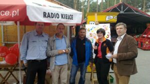 Świętokrzyskie na Fali. Przybij Piątkę z Radiem Kielce w Sielpi. / Konrad Łużniak / Radio Kielce