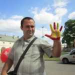 Świętokrzyskie na Fali. Przybij Piątkę z Radiem Kielce na dziedzińcu Muzeum Narodowego w Kielcach. / Konrad Łużniak / Radio Kielce