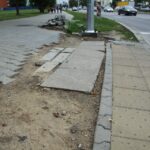 Krajobraz przebudowy kieleckich ulic. Aleja Tysiąclecia PP. / Piotr Michalski / Radio Kielce