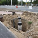 Krajobraz przebudowy kieleckich ulic. Aleja Tysiąclecia PP. / Piotr Michalski / Radio Kielce