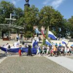 32. pielgrzymka na Jasną górę dotarła do Kielc. / Piotr Michalski / Radio Kielce