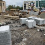 Krajobraz przebudowy kieleckich ulic.Węzeł Żelazna. / Piotr Michalski / Radio Kielce