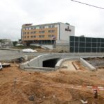 Krajobraz przebudowy kieleckich ulic.Węzeł Żelazna. / Piotr Michalski / Radio Kielce