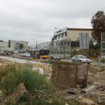 Krajobraz przebudowy kieleckich ulic.Węzeł Żelazna. / Piotr Michalski / Radio Kielce