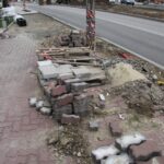 Krajobraz przebudowy kieleckich ulic.Węzeł Żelazna. / Piotr Michalski / Radio Kielce