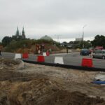 Krajobraz przebudowy kieleckich ulic.Węzeł Żelazna. / Piotr Michalski / Radio Kielce