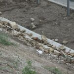 Krajobraz przebudowy kieleckich ulic.Węzeł Żelazna. / Piotr Michalski / Radio Kielce