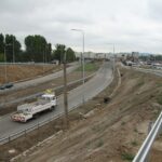 Krajobraz przebudowy kieleckich ulic. Węzeł Żelazna. / Piotr Michalski / Radio Kielce