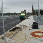 Krajobraz przebudowy kieleckich ulic.Węzeł Żelazna. / Piotr Michalski / Radio Kielce