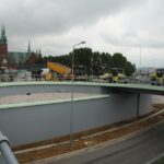 Krajobraz przebudowy kieleckich ulic.Węzeł Żelazna. / Piotr Michalski / Radio Kielce