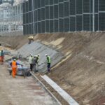 Krajobraz przebudowy kieleckich ulic.Węzeł Żelazna. / Piotr Michalski / Radio Kielce