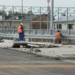 Krajobraz przebudowy kieleckich ulic.Węzeł Żelazna. / Piotr Michalski / Radio Kielce