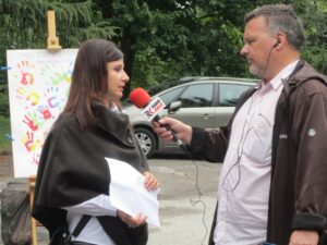 Świętokrzyskie na Fali. Przybij Piątkę z Radiem Kielce w Zagnańsku. / Konrad Łużniak / Radio Kielce