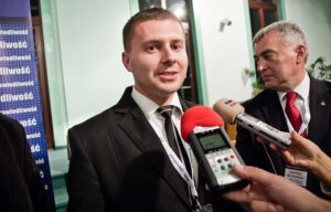 Nowy przewodniczący Komitetu Miejskiego PiS w Skarżysku Marcin Piętak / Mariusz Busiek / skarzysko24.pl