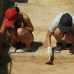 Pozostałości osady wczesno neolitycznej sprzed 6 tysięcy lat odkryto podczas wykopalisk w Złotej w gminie Samborzec. Eksploracja jamy kultury malickiej / Radio Kielce