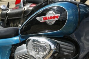 Zlot SHL w Tokarni - Honda Shadow / Stanisław Blinstrub / Radio Kielce