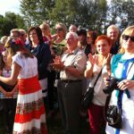 Dożynki Powiatu Jędrzejowskiego w Wodzisławiu / Ewa Pociejowska-Gawęda / Radio Kielce