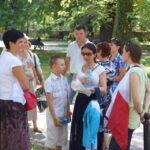 Protest wiernych z Kazimierzy Wielkiej pod siedzibą kurii  kieleckiej / Bartłomiej Zapała / Radio Kielce