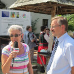 W poniedziałek nasz wakacyjny program "Świętokrzyskie na fali. Przybij piątkę z Radiem Kielce" gościł w dworze obronnym w Modliszewicach, który powstał w końcu XVI w., a zbudował go Andrzej Dunin Modliszewski. / Konrad Łużniak / Radio Kielce