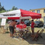 Radio Kielce z wizytą w Jaskini Zbójeckiej w Łagowie oraz w Taborze Kieleckim w Sędku / Konrad Łużniak / Radio Kielce