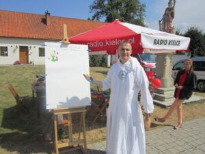 Radio Kielce w Pustelni Złotego Lasu w Rytwianach / Konrad Łużniak / Radio Kielce