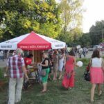 Radio Kielce za Dymarkach Świętokrzyskich w Nowej Słupi / Konrad Łużniak / Radio Kielce