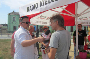 Radio Kielce w Klimontowie / Konrad Łużniak / Radio Kielce