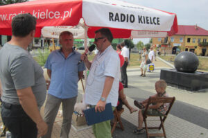 Radio Kielce w Klimontowie / Konrad Łużniak / Radio Kielce